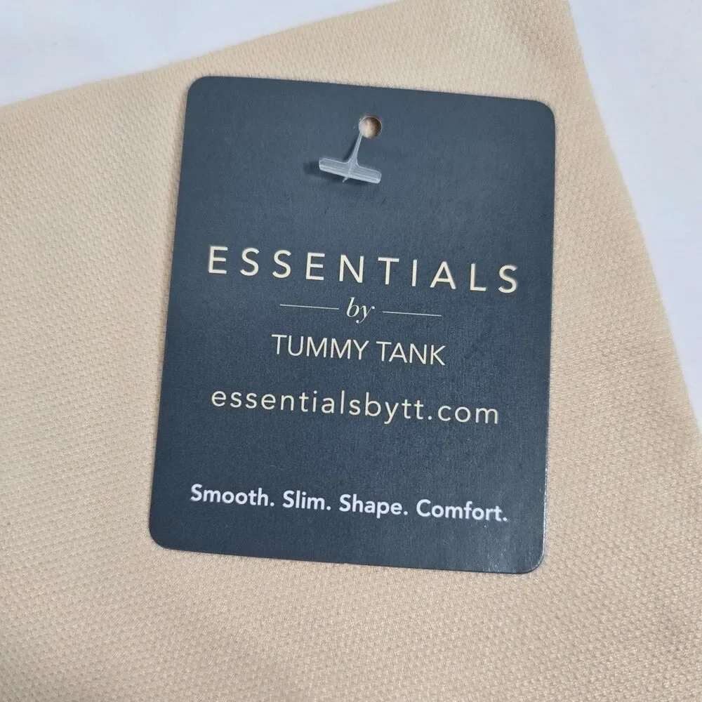 Essentials By Tummy Tank Size S/M Nylon Seamless‎ Thongs 2 Pack TT5-037 NWT